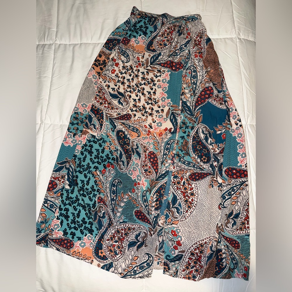 Patrons of Peace Multicolor Paisley Skirt